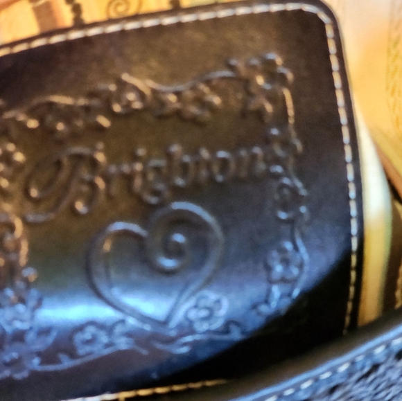 BRIGHTON STRAW AND LEATHER SHOULDER BAG - Picture 4 of 4